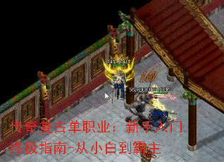 传奇复古单职业:新手入门终极指南-从小白到霸主 传奇复古单职业:新手入门终极指南-从小白到霸主