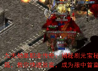 九天劫单职业传奇:揭秘刷元宝秘籍,教你快速致富,成为服中首富 九天劫单职业传奇:揭秘刷元宝秘籍,教你快速致富,成为服中首富