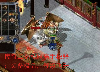 传奇三端私服高手秘籍:装备极品,等级飞升 传奇三端私服高手秘籍:装备极品,等级飞升