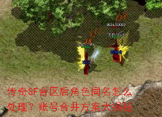 传奇SF合区后角色同名怎么处理?账号合并方案大揭秘 传奇SF合区后角色同名怎么处理?账号合并方案大揭秘