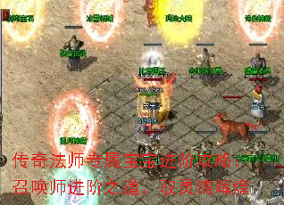 传奇法师专属宝宝进阶攻略:召唤师进阶之道,驭灵铸辉煌 传奇法师专属宝宝进阶攻略:召唤师进阶之道,驭灵铸辉煌