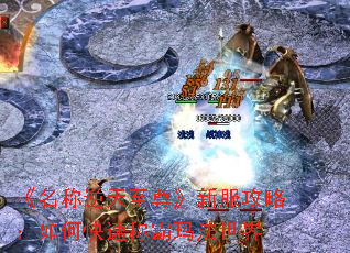 《名称逆天至尊》新服攻略:如何快速称霸玛法世界 《名称逆天至尊》新服攻略:如何快速称霸玛法世界