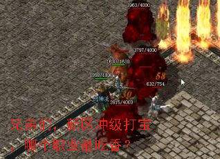 兄弟们,新区冲级打宝,哪个职业最吃香? 兄弟们,新区冲级打宝,哪个职业最吃香?