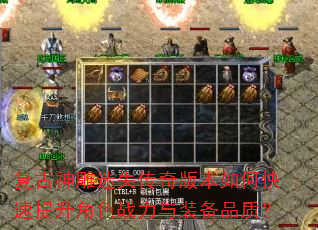 ���������ʧ����汾��ο���������ɫս����װ��Ʒ�ʣ�