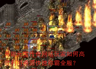 无限元宝传奇网站玩家如何高效利用资源快速称霸全服? 无限元宝传奇网站玩家如何高效利用资源快速称霸全服?