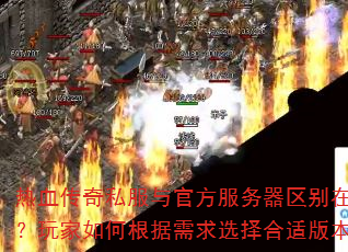 热血传奇私服与官方服务器区别在哪?玩家如何根据需求选择合适版本? 热血传奇私服与官方服务器区别在哪?玩家如何根据需求选择合适版本?