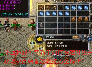 热血私服传奇新手如何快速升级并获取极品装备攻略技巧全解析? 热血私服传奇新手如何快速升级并获取极品装备攻略技巧全解析?