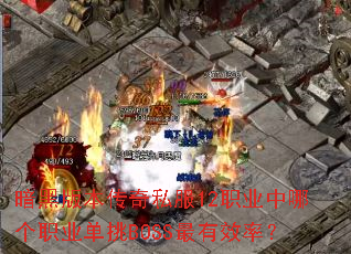 ���ڰ汾����˽��12ְҵ���ĸ�ְҵ����BOSS����Ч�ʣ�