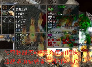 ����˽����VIP�޳�ֵ��ο��ٻ�ȡ����װ��������ս����