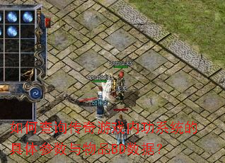 如何查询传奇游戏内功系统的具体参数与物品BD数据? 如何查询传奇游戏内功系统的具体参数与物品BD数据?