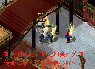 如何利用钉耙猫遍地金在热血传奇私服三图刷出更多好运? 如何利用钉耙猫遍地金在热血传奇私服三图刷出更多好运?