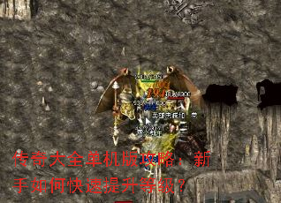 传奇大全单机版攻略:新手如何快速提升等级? 传奇大全单机版攻略:新手如何快速提升等级?