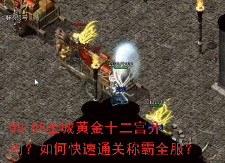 08-05土城黄金十二宫齐刷?如何快速通关称霸全服? 08-05土城黄金十二宫齐刷?如何快速通关称霸全服?