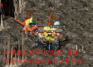 ��μ���20��VIP�ܾ�����ɱ���ﴥ���Ի�����ؾ���ʲô��