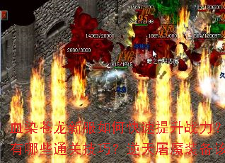 ѪȾ�����·���ο�������ս����Ѫ��������������Щͨ�ؼ��ɣ�������ħװ������ô��ȡ��