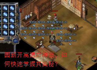 园新开寓遗忘神器,如何快速掌握其奥秘? 园新开寓遗忘神器,如何快速掌握其奥秘?