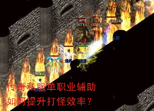 传奇私服单职业辅助如何提升打怪效率? 传奇私服单职业辅助如何提升打怪效率?