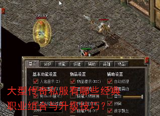 大型传奇私服有哪些经典职业组合与升级技巧? 大型传奇私服有哪些经典职业组合与升级技巧?