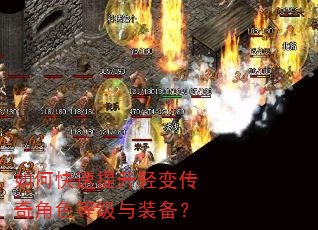 如何快速提升轻变传奇角色等级与装备? 如何快速提升轻变传奇角色等级与装备?