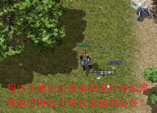 玛法英雄变态版单职业传奇如何快速提升战力与获取稀有装备? 玛法英雄变态版单职业传奇如何快速提升战力与获取稀有装备?