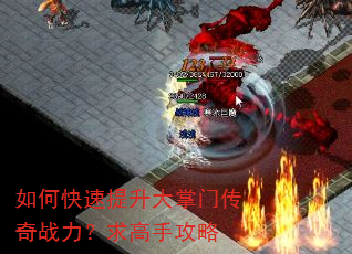 如何快速提升大掌门传奇战力?求高手攻略 如何快速提升大掌门传奇战力?求高手攻略